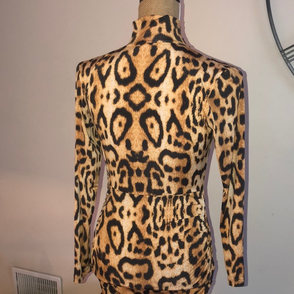 Goodtime Dresses & Skirts - Leopard print mock dress